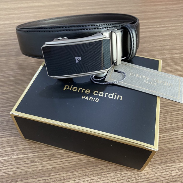 💎Auth Malaysia💎 Thắt Lưng Nam Da PIERRE CARDIN Dây Nịt Trơn Cao Cấp Thời Trang SALE 50% PC5