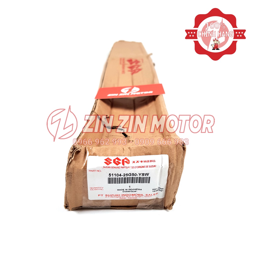 Phuộc trước Raider Xăng Cơ Satria Fu Trái 51104B25G50NYSW chính hãng Suzuki