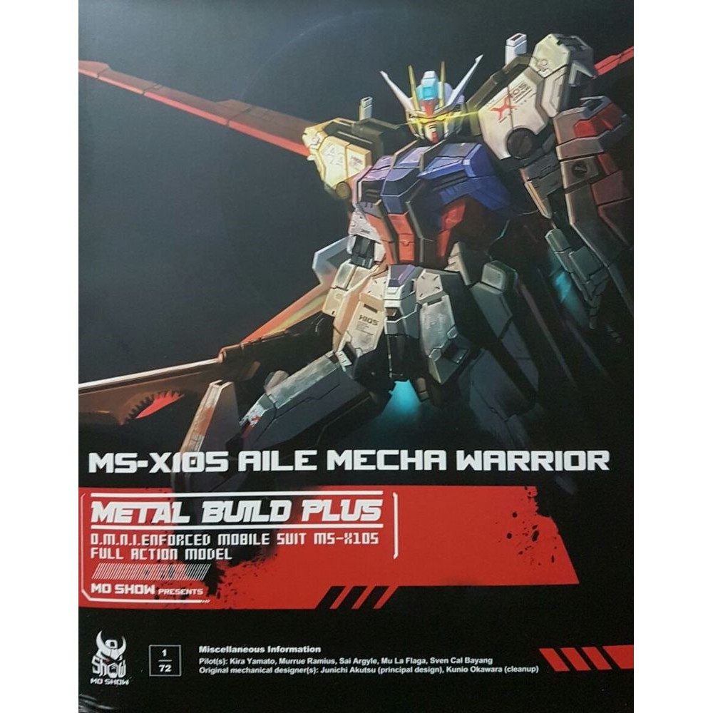 Mô hình lắp ráp Metal Build 1/72 Gundam Strike Aile Moshow