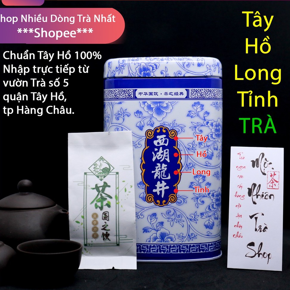 Trà Xanh TÂY HỒ LONG TỈNH và 46 danh trà ngon - Link Trà tổng hợp