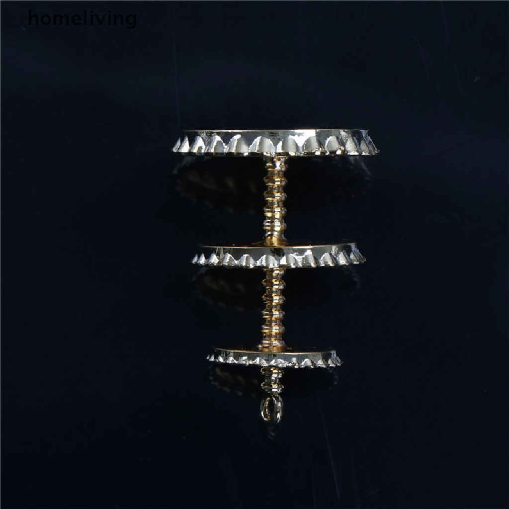 Mô Hình Kệ Bánh Tráng Miệng Mini Tỉ Lệ 1: 12 Trang Trí Nhà Búp Bê