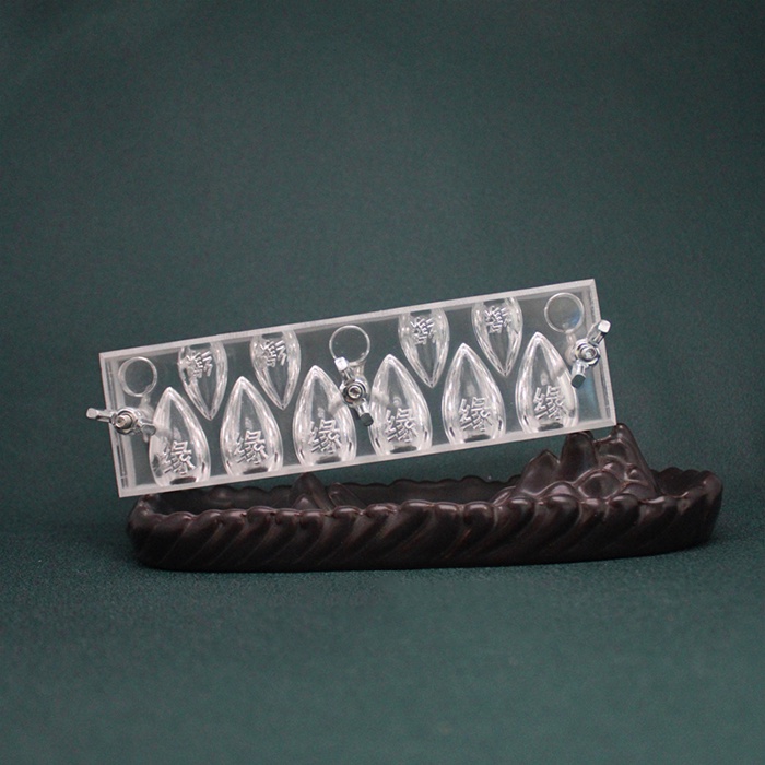 Dụng cụ đốt trầm hương hình nón bằng acrylic