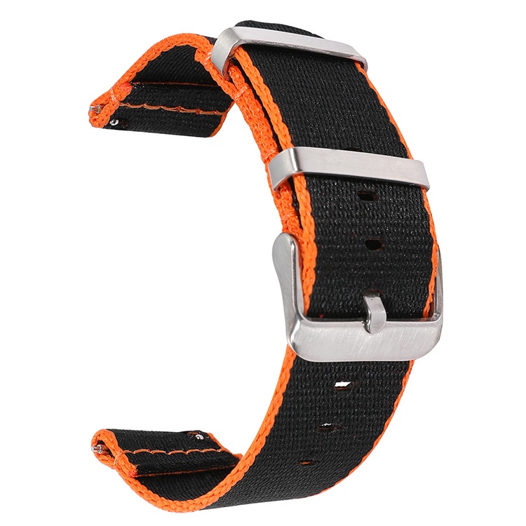 Dây Đeo Vải Canvas Nylon 20mm 22mm Cho Đồng Hồ Samsung Galaxy Watch 3 41mm Huawei Watch GT 2e