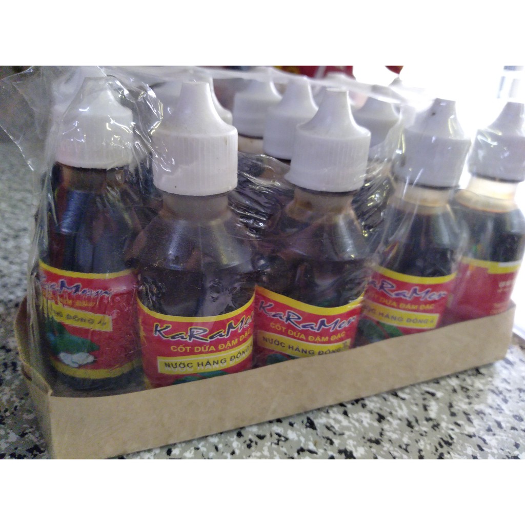 Nước hàng  hương dừa kho thịt cá