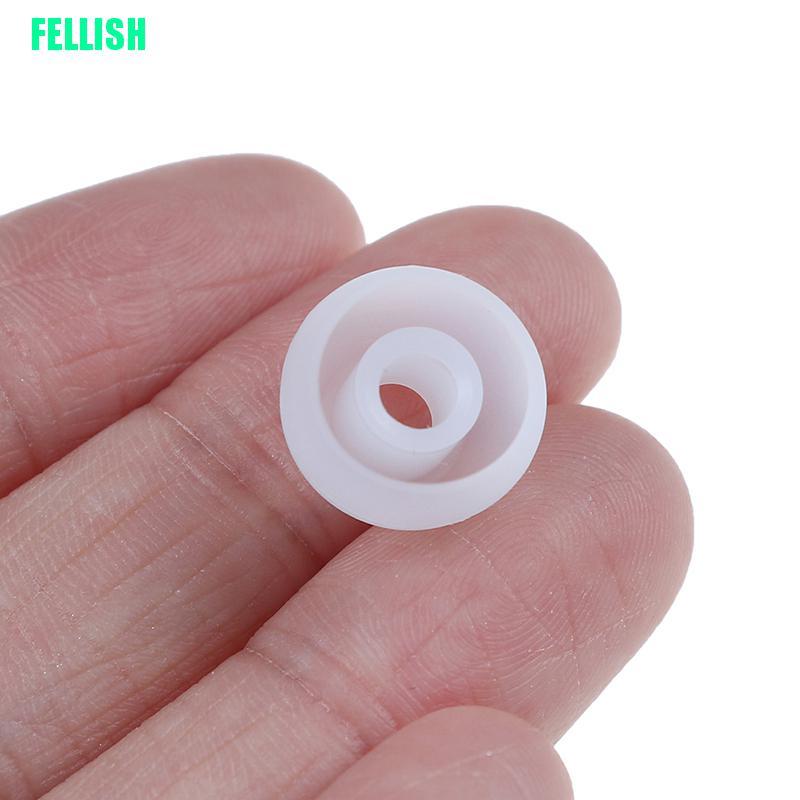 Set 6 Cặp Nút Bọc Tai Nghe Nhét Tai Chất Liệu Silicon Màu Trắng / Đen Size L / M / S Tiện Dụng