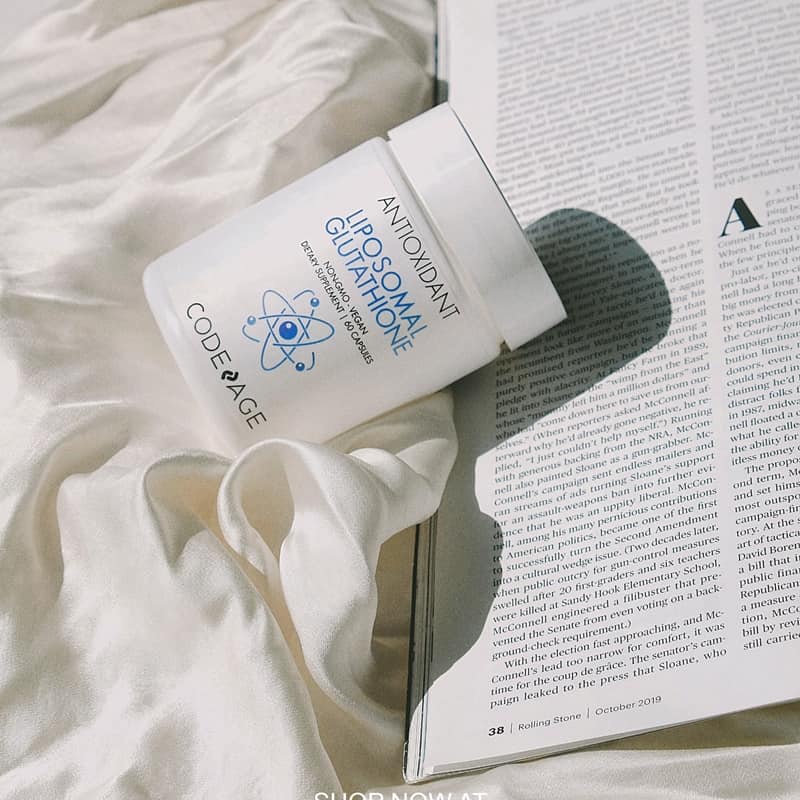 Viên uống Codeage Liposomal Glutathione 60v chống oxy hóa, làm sáng da, thải độc gan - Miền Thảo Mộc
