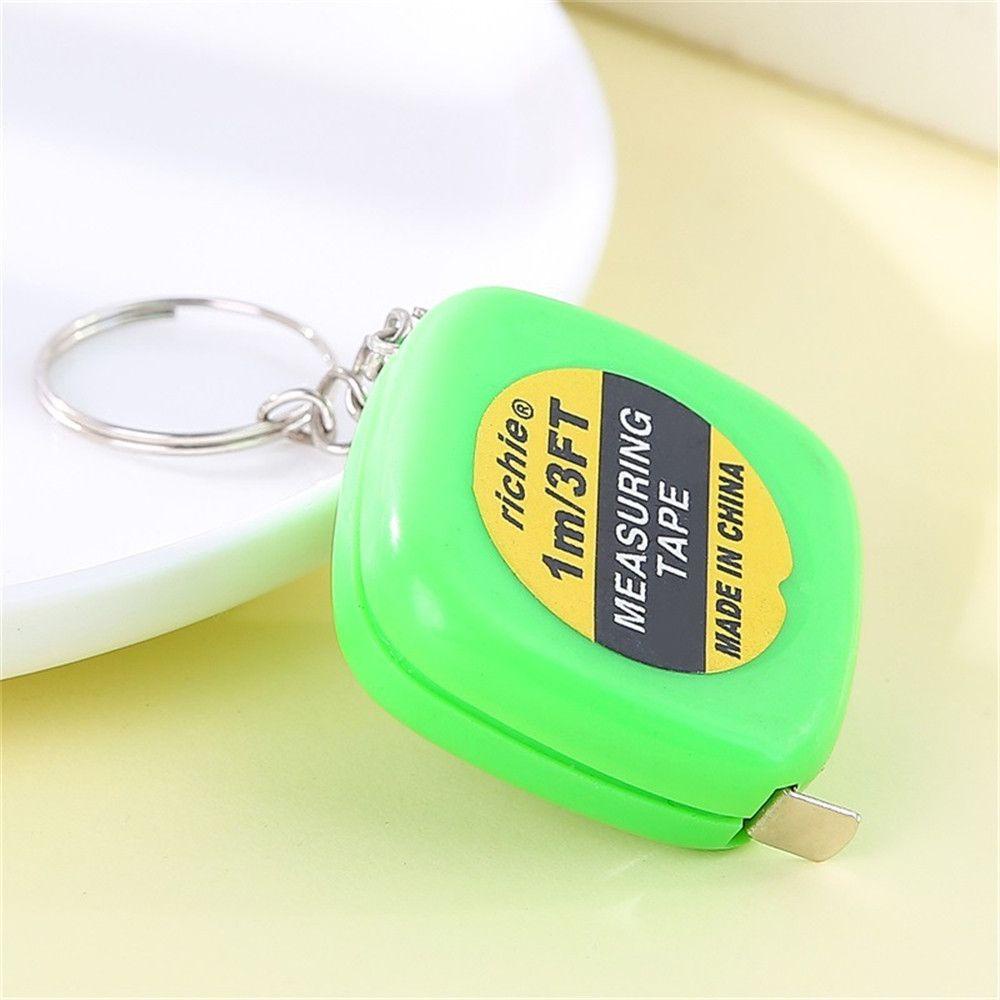 SUYO Thước Cuộn Đo Chiều Cao Tự Động Nhiều Màu Kèm Móc Khóa Tiện Dụng Cho Bé