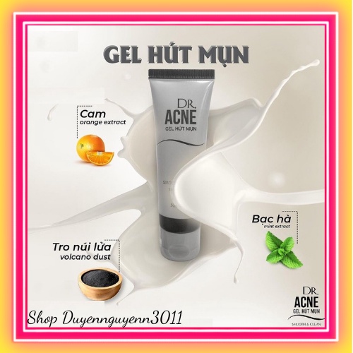 Gel lột mụn đầu đen - mụn cám DR acne