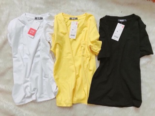 Áo phông uni cổ tròn