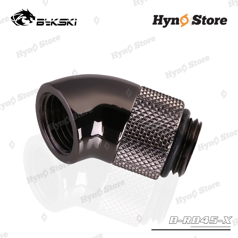 Fit góc 45 adapter xoay 360 Bykski tản nhiệt nước custom - Hyno Store