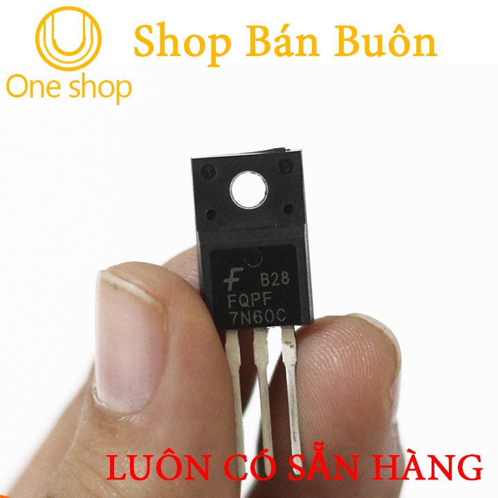 MOSFET 7N60 TO-220 7A 600V N-CH Nhỏ Gọn, Tiện Lợi