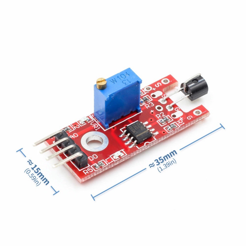 1 mô đun cảm biến chạm KY-036 bằng kim loại