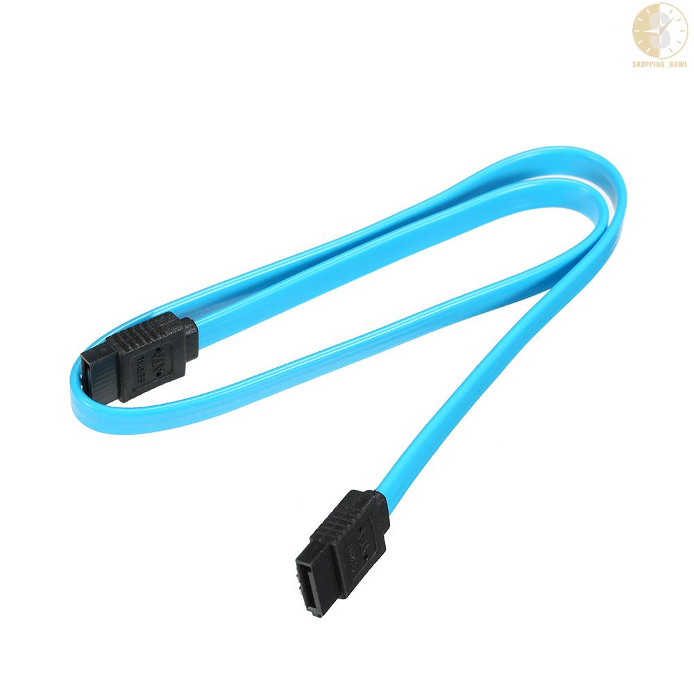 Dây Cáp Sata Iii Kèm Khóa Cho Hdd Ssd 6 Gbps Blue