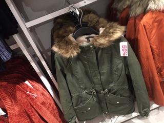 Áo khoác manto Lông Cừu (H&M)
