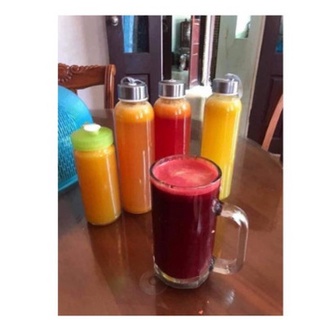 Combo 5 chai dây thủy tinh 500ml
