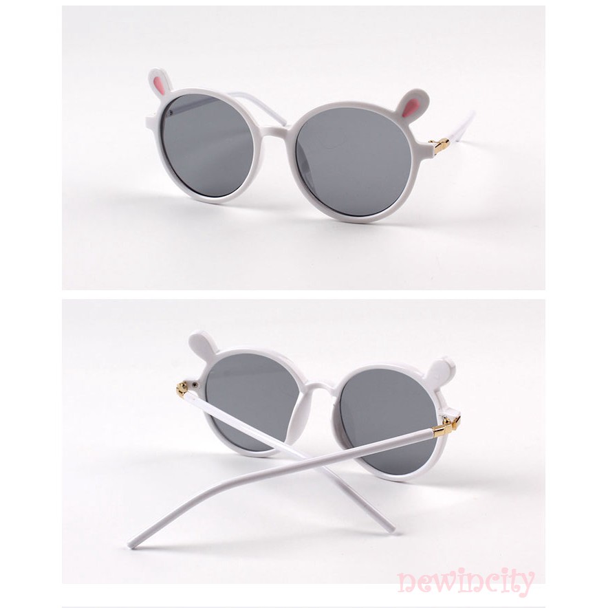 Kính mát phối tai thỏ đáng yêu cho bé