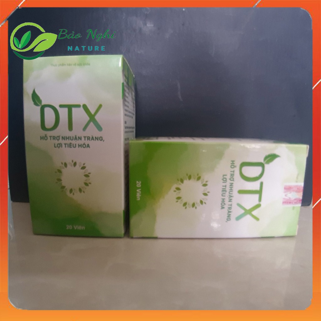 VIÊN UỐNG DTX - Hỗ Trợ Loại Bỏ Ký Sinh Trùng - Cải Thiện Chức Năng Gan - Chính Hãng Hộp Hộp 20 Viên Nang Uống | BigBuy360 - bigbuy360.vn