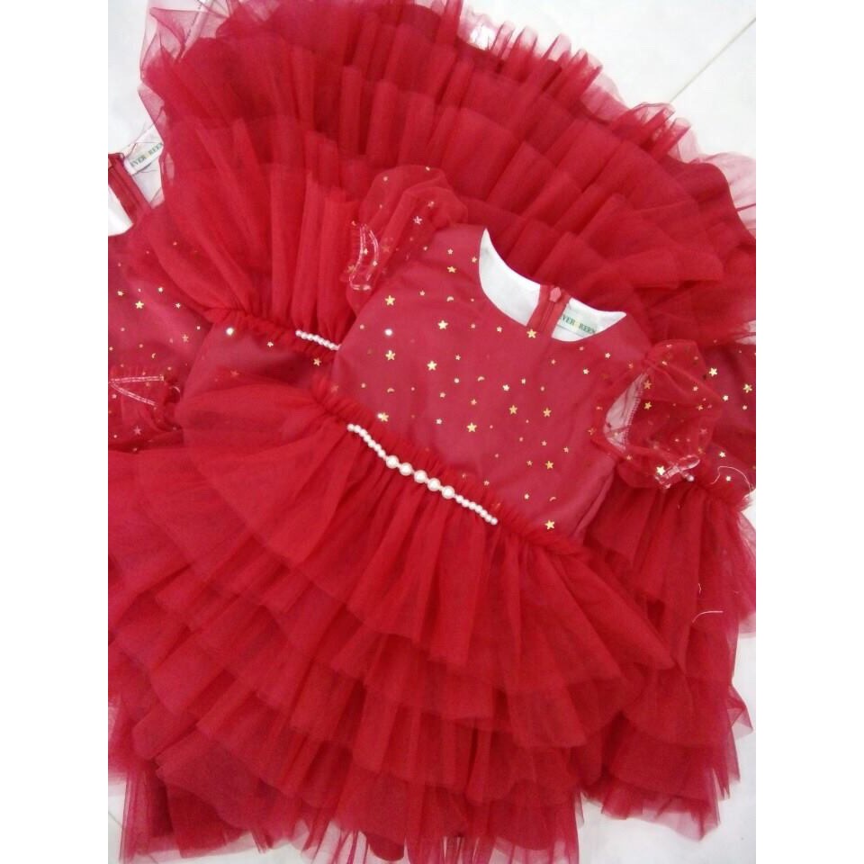 Đầm công chúa EV163 tay ngắn