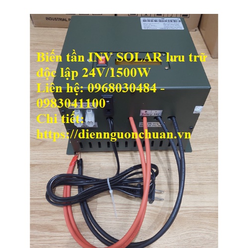 BIẾN TẦN SOLAR Lưu Trữ  24V/1500W