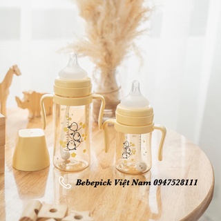BÌNH CHIM VÀNG - BEBEPICK 150ml / 250ml PPSU HÀN QUỐC (Chọn Núm)