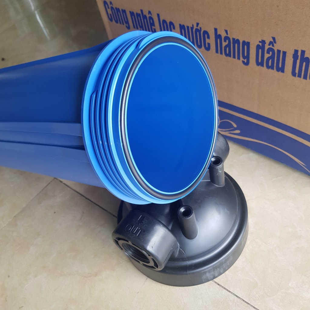 Cốc lọc béo 20 inch, cốc lọc bigblue màu xanh