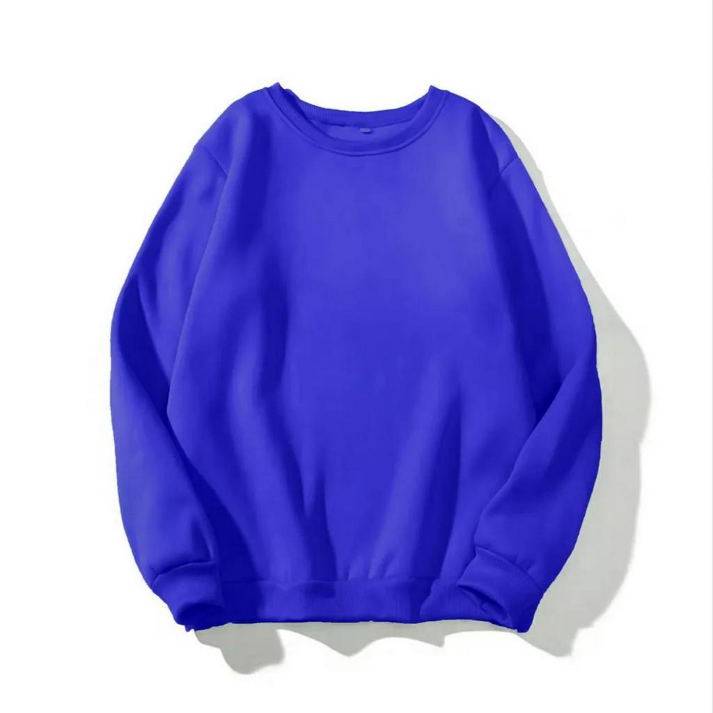 [ HÌNH ẢNH THẬT ] Áo Sweater Nam Nữ Form Trơn Đủ Màu Chất Liệu Nỉ Bông Mềm Tay Dài Siêu Đẹp