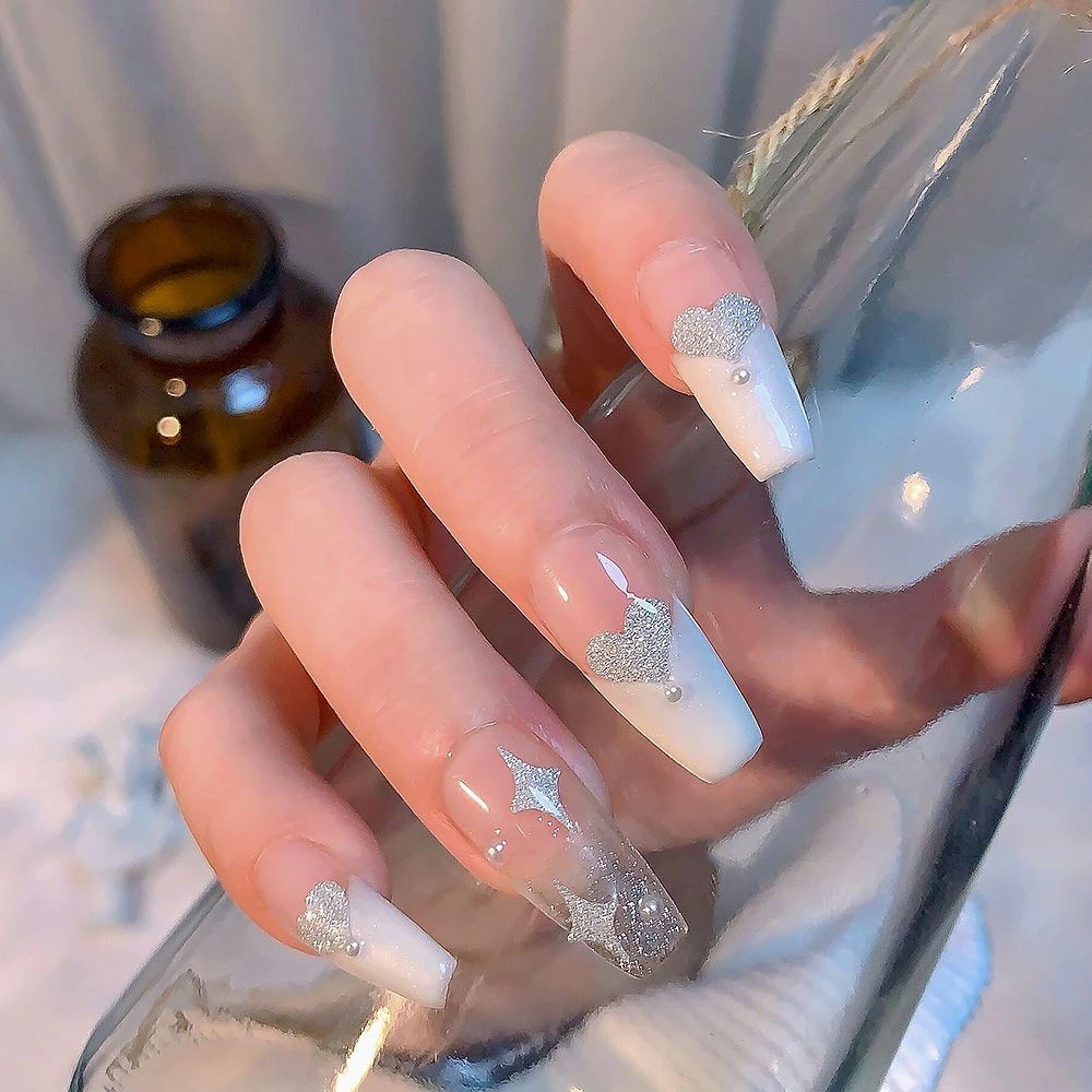 [Hàng mới về] Hình dán trang trí móng nghệ thuật tự làm họa tiết đa dạng phong cách Hàn Quốc