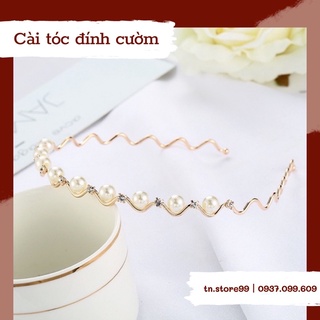 MẪU CÀI TÓC ĐÍNH CƯỜM XINH