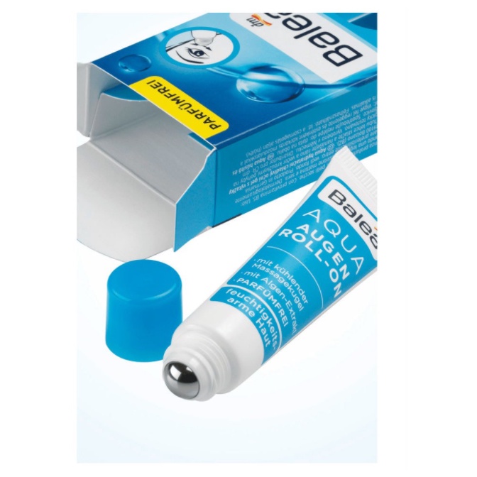 Lăn dưỡng mắt Balea Aqua Đức 15ml, lăn mắt mát xa giảm thâm quầng mắt - Shop Viloet