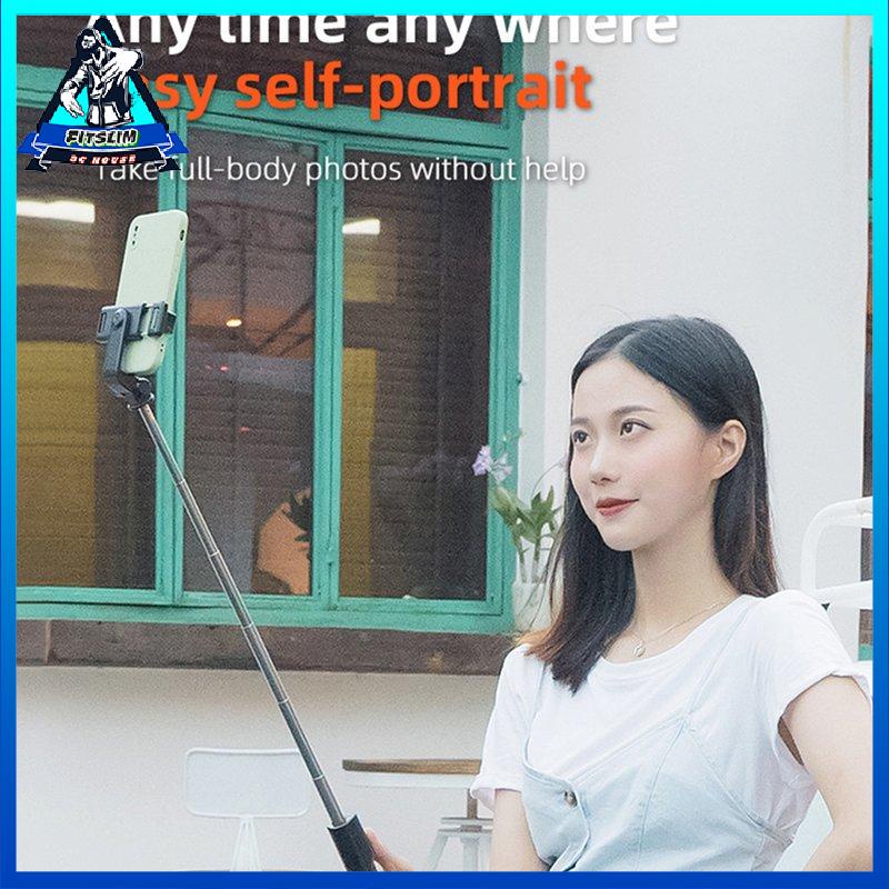 [Fitslim] R1 Mobile Phone Tripod Wireless Remote Control Selfie Stick Handheld Holde