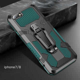 Apple iPhone 8 Plus 7 Plus 8 7 6S Plus 6 Plus 6S 6 Case Military Grade Anti Fall Bracket Armored Shockproof Cover