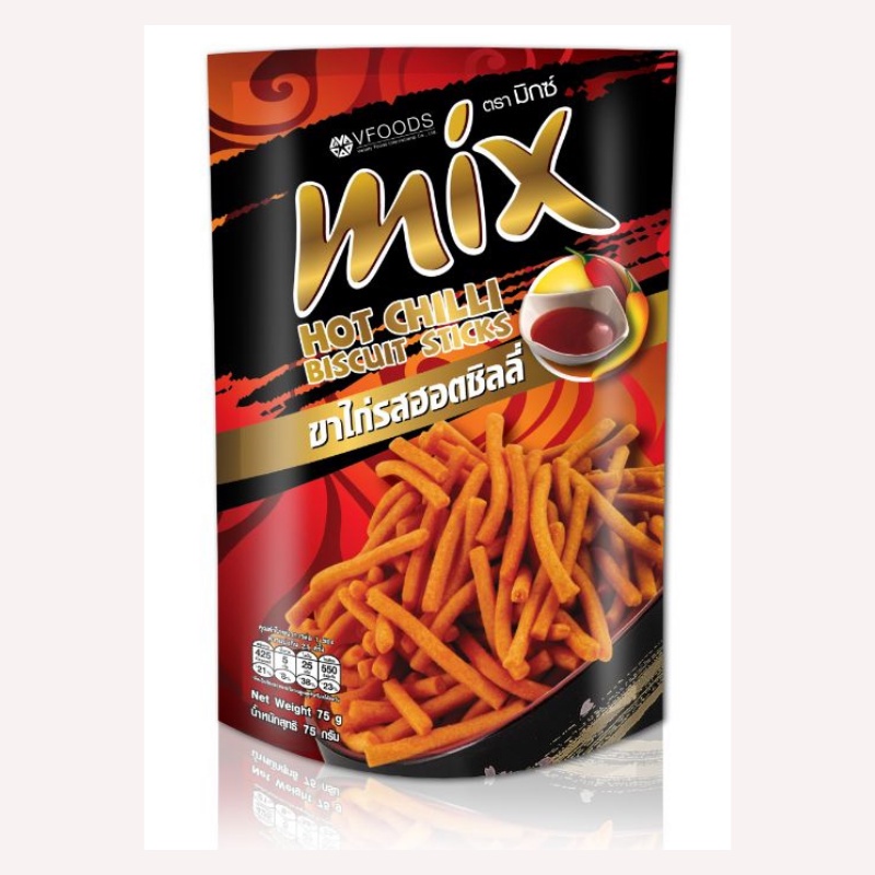 Sỉ thùng 48 gói Bim bim que Mix Thái Lan 60g