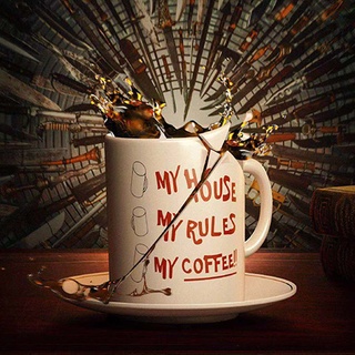 🔥Ready Stock 🔥 Knives Out My House My Rules My Coffee MugsCốc Uống Cà Phê Bằng Gốm Có Tay Cầm Sáng Tạo Birthday Gifts