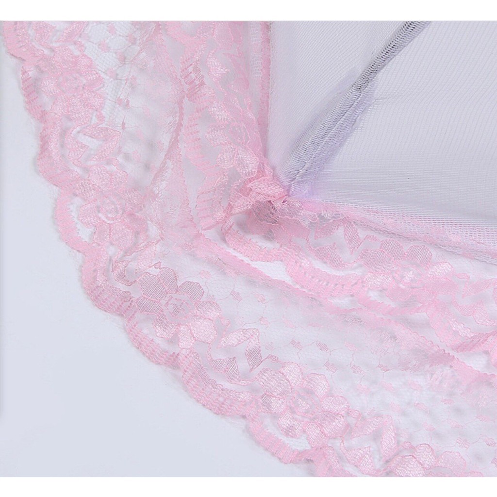 Mùng chụp gấp gọn cho bé  chống muỗi tự bung thông minh tiện lợi