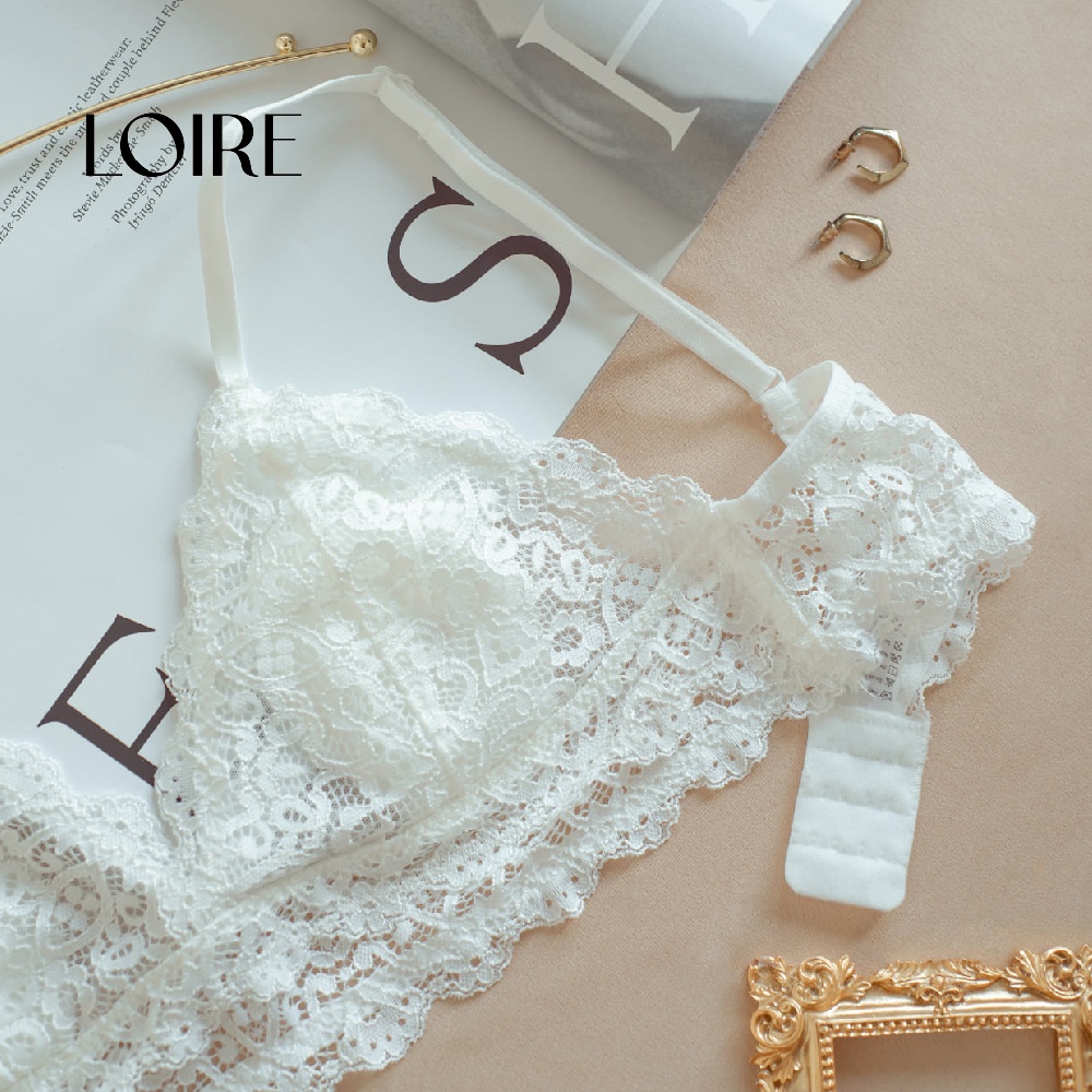 Áo Bralette Ren Đệm Liền Loirechic BRR03