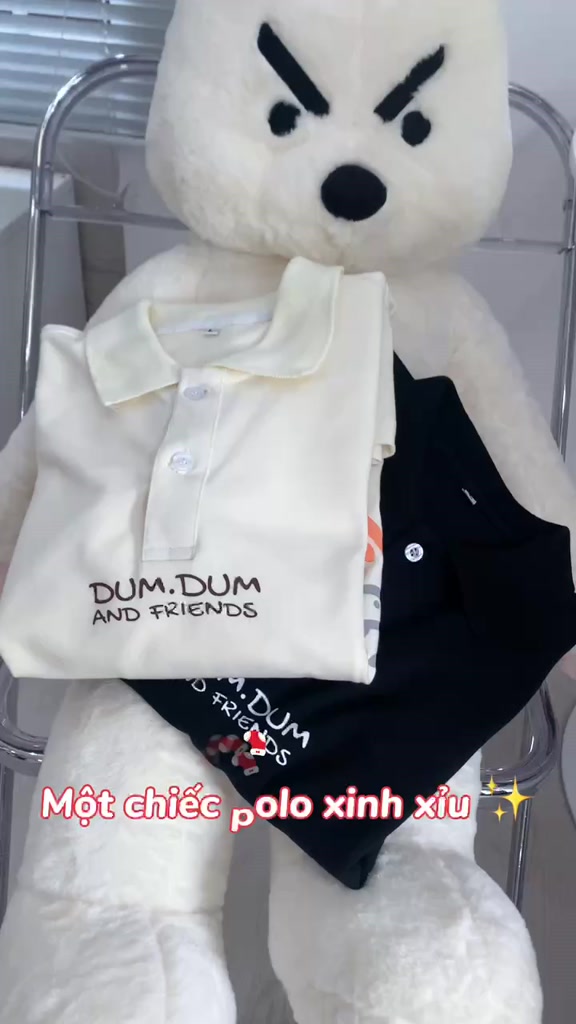 Áo polo thun cá sấu unisex nam nữ ABC - Homies Saigon | BigBuy360 - bigbuy360.vn