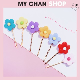 Kẹp tóc đính hoa phong cách hàn quốc - nhiều màu lựa chọn - 264