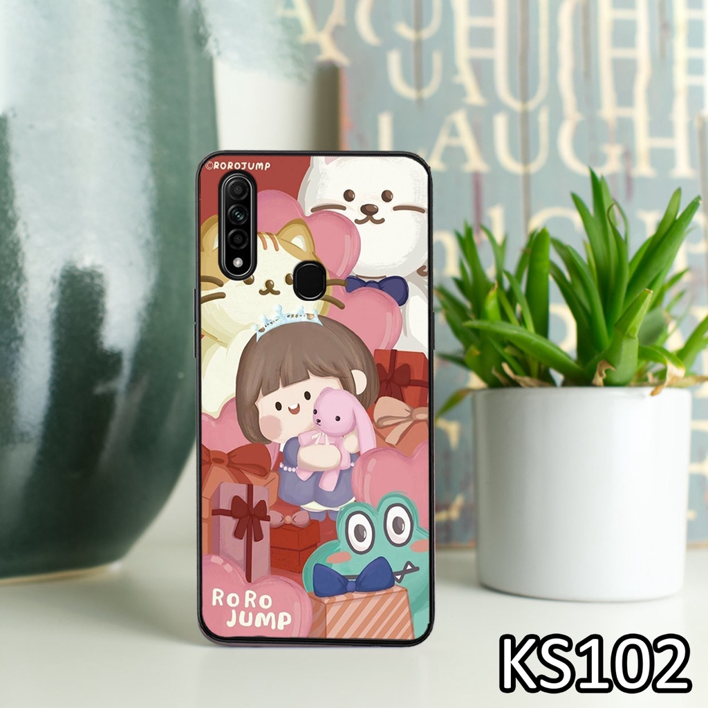 [SIÊU ƯU ĐÃI] Ốp lưng Oppo A8/A31/A91-2020 in hình bé trà sữa siêu đẹp, độc, lạ_KINGSTORE.HN_Ốp lưng điện thoại