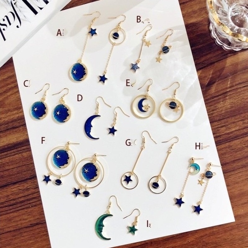 Bông Tai Hình Ngôi Sao Năm Cánh Xinh Xắn Cho Nữ