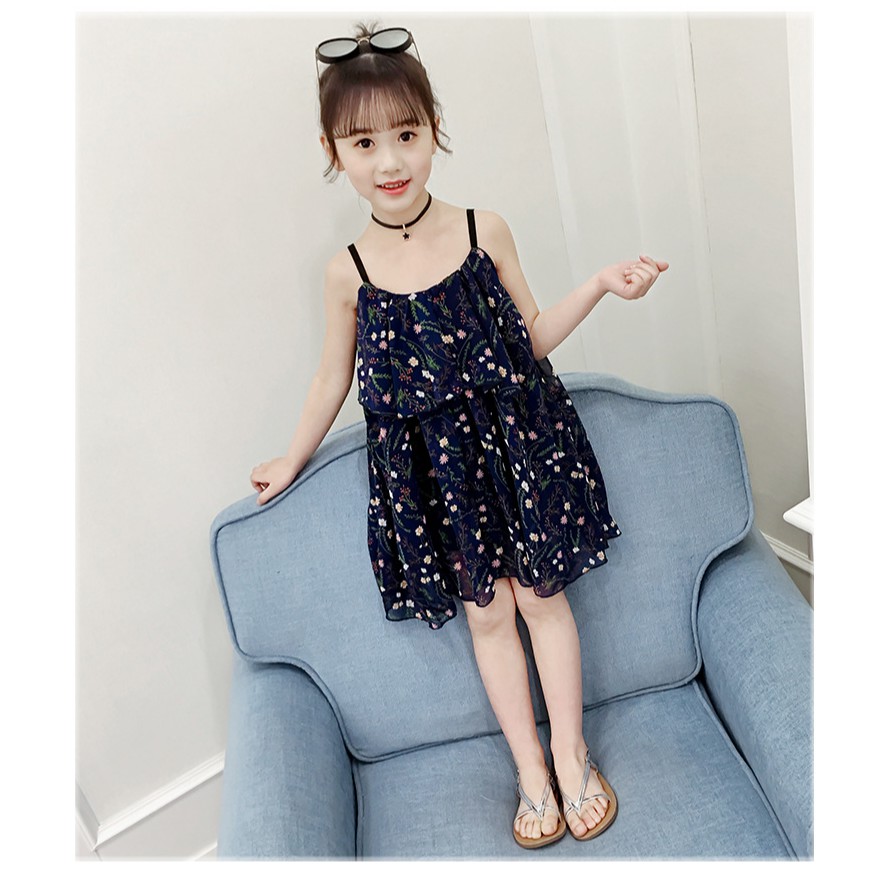 Váy maxxi đi biển bé gái size 15-35kg VH38