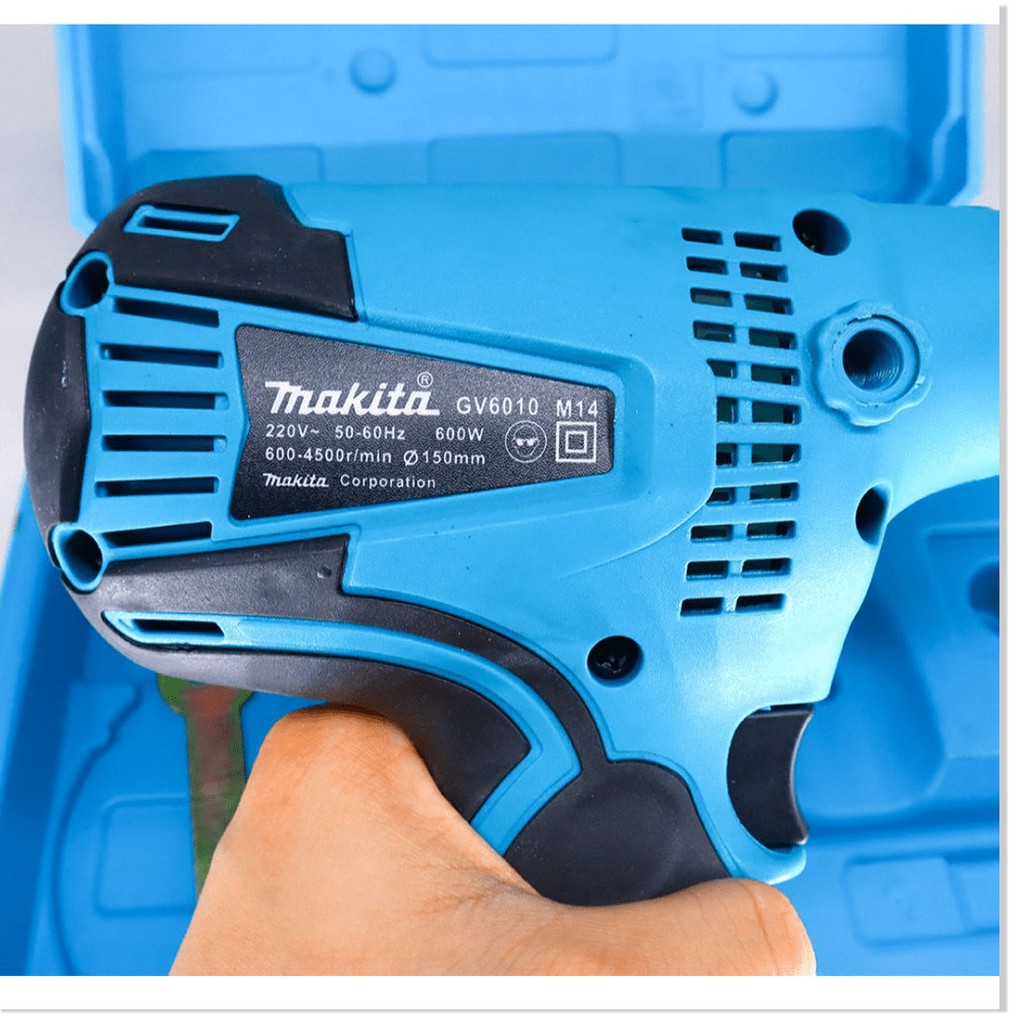 Máy đánh bóng ô tô MAKITA GV6010  - Máy chà nhám ô tô, xe máy Mini 6 tốc độ