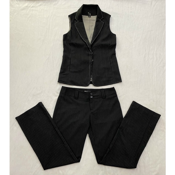 (BV211) Bộ vest công sở kẻ sọc nhí Nino.maxx (Size S ,M, L) - Thanh lý vnxk