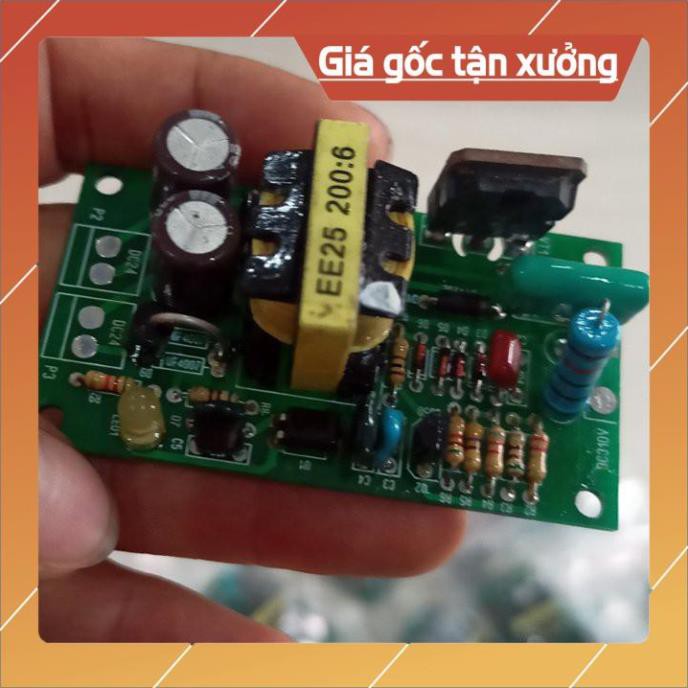Bo nguồn 24v đơn dùng biến áp 200:6