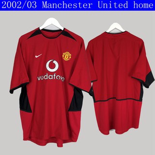 2002 / 03 Manchester United Áo Đấu Sân Nhà Cổ Điển