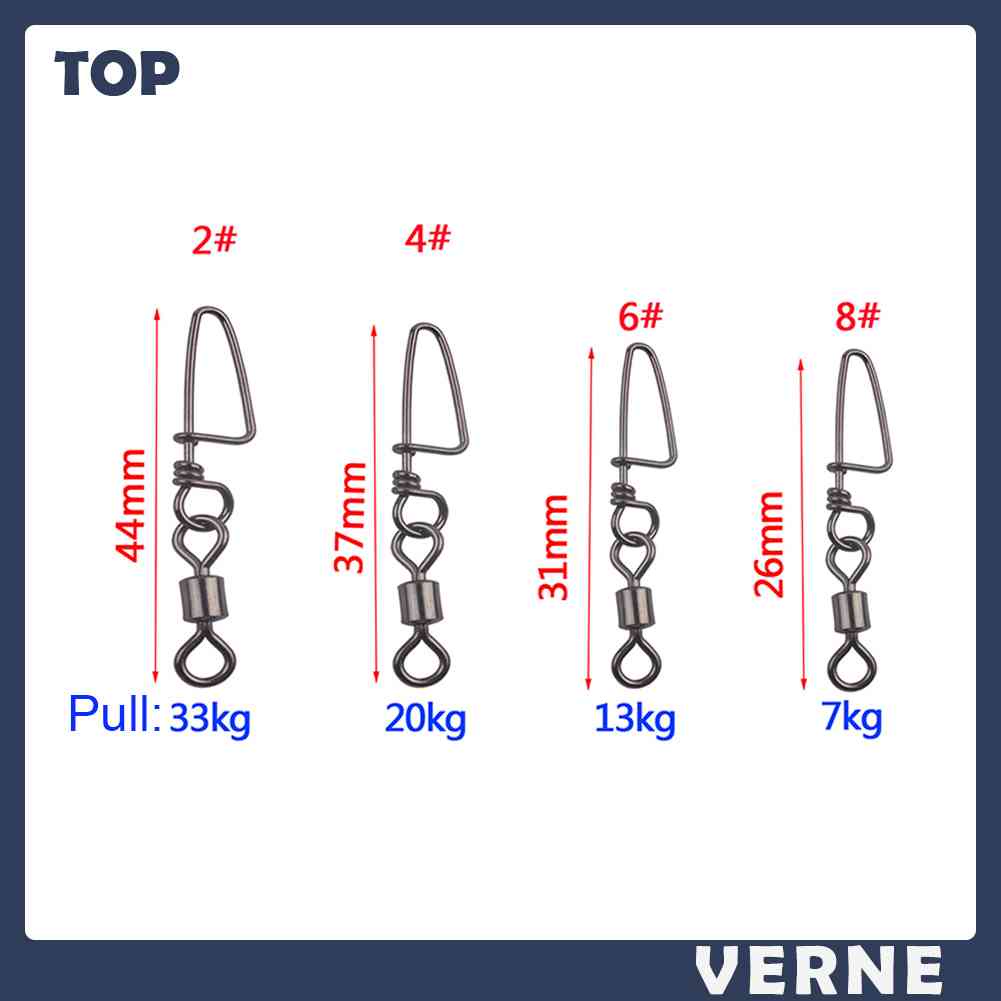 20 Khoen Ma Ní Hỗ Trợ Câu Cá Bằng Thép Không Gỉ