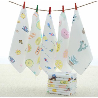 Khăn lau 100% cotton mềm mại cho bé