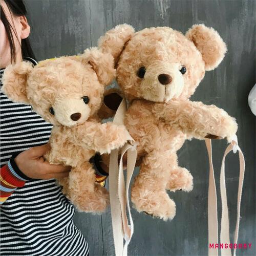 Túi xách vải bông hình gấu teddy xinh xắn