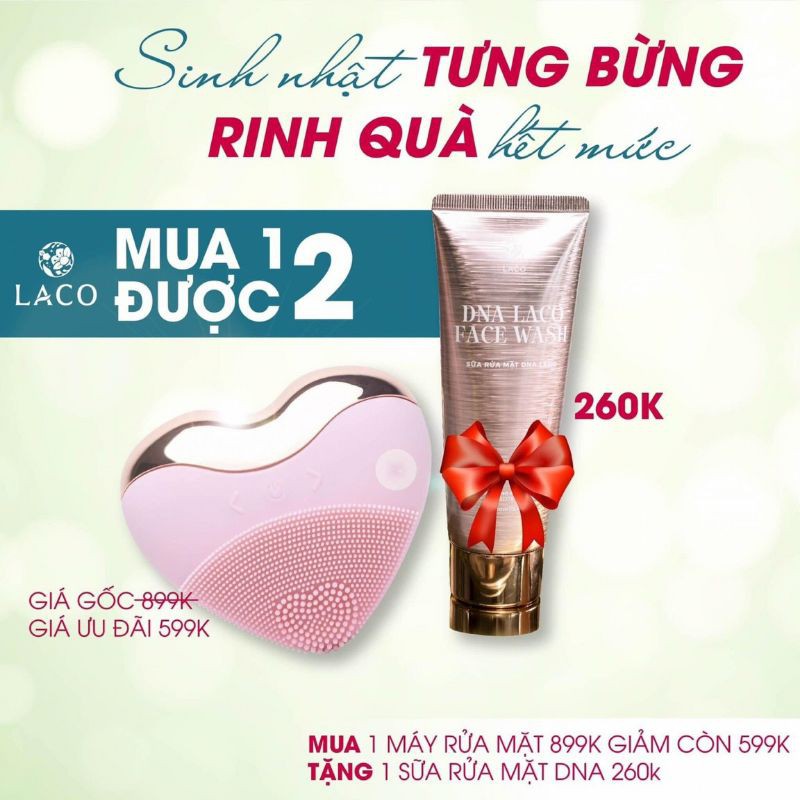 🔥MÁY RỬA MẶT LACO LUXURY🎁 TẶNG QUÀ CỰC ĐÃ | BigBuy360 - bigbuy360.vn