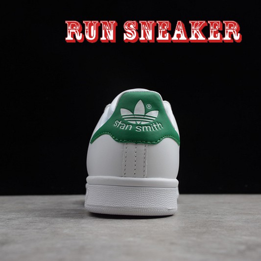 [HÀNG ĐẸP+FREESHIP+QUÀ] giầy thể thao STAN SMITH WHITE FAIRWAY GREEN YOUTH gót xanh thời trang nam nữ