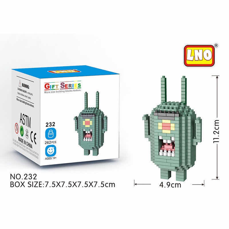 Bộ Đồ Chơi Lắp Ráp Lego Nhân Vật Hoạt Hình SpongeBob